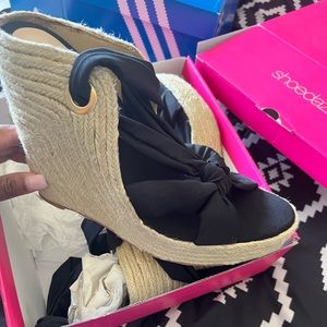 Black sandals. Never worn.